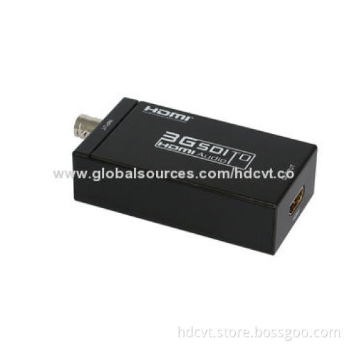 Mini 3G SDI to HDMI Converter with 1.485Gbps and 270MbpsNew